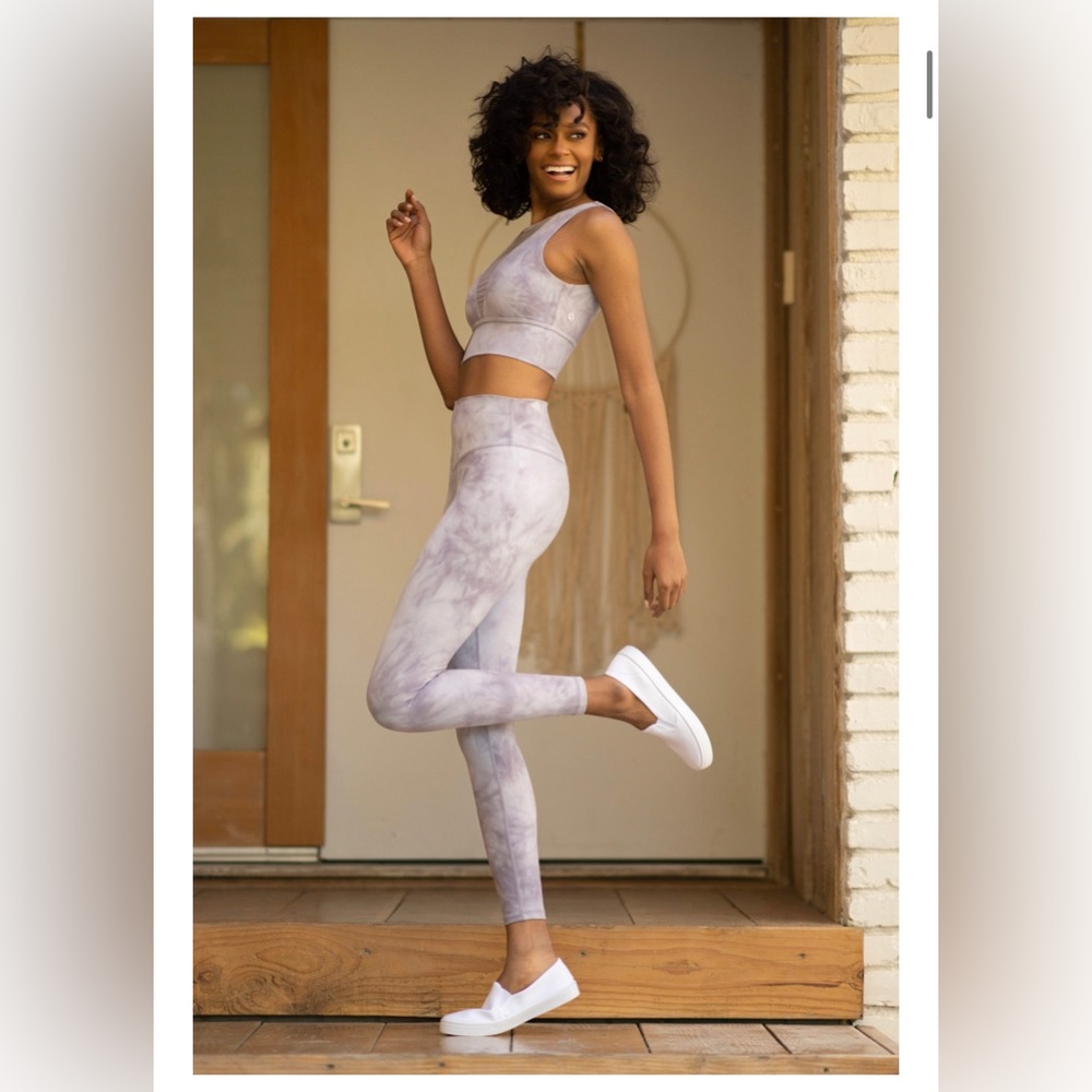 Popflex Active Sculpt Legging - Lavender Marble - XS